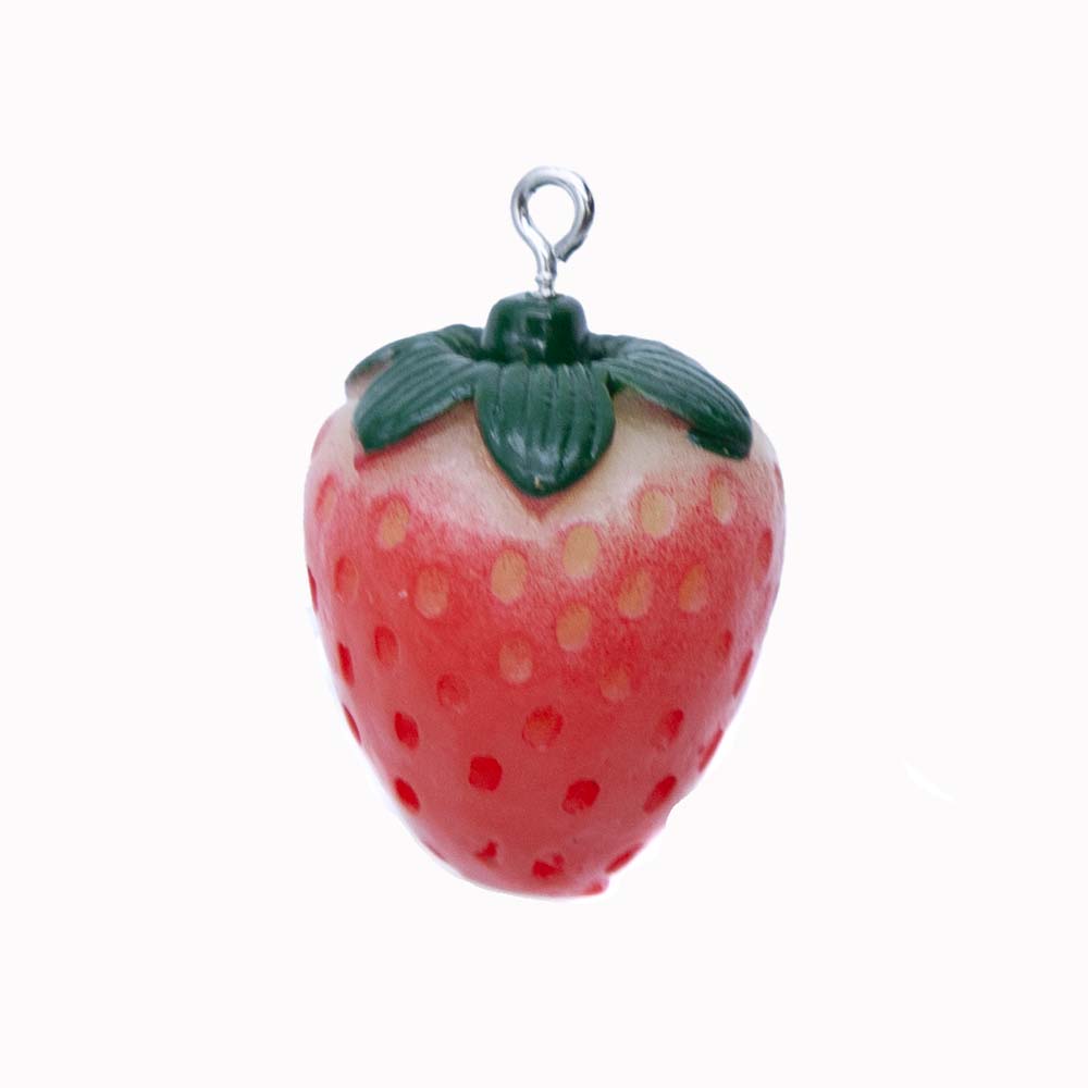 PC300-STBRY: Acrylic Strawberry Charm 20x28mm - 1PC – Shipwreck Beads