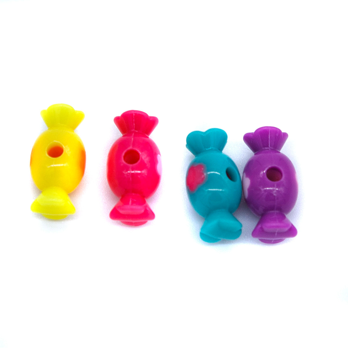 PL201-2: Acrylic Candy Bead 9x20mm 20 Pc