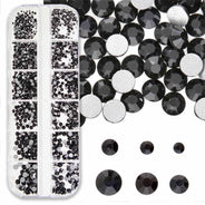 RH525-109FX: China FlatBack Rhinestone Mix Jet 1500PPK