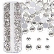 RH525-212FX: China FlatBack Rhinestone Mix Crystal 1500PPK