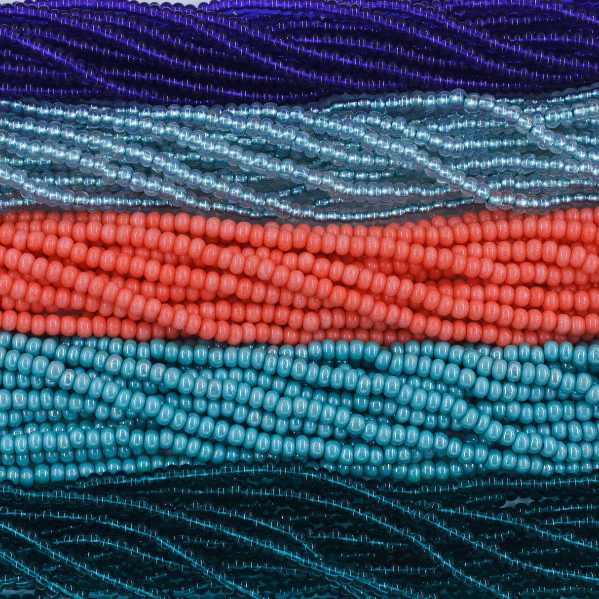SB999-MX07: Seed Bead Bundle Under tha Sea Mix 6/0