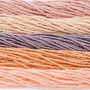 SB999-MX60: CZ Seed Bead Bundle Victorian Rose 11/0 6 colors
