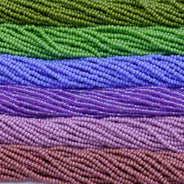 SB999-MX61: Czech Seed Bead Wildflowers 11/0 6 colors