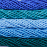 SB999-MX65: Czech Seed Bead Bundle Tide Pool 11/0 5 colors