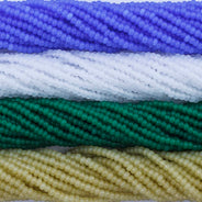 SB999-MX68: Czech Seed Bead Bundle Moonstone 11/0 4 colors