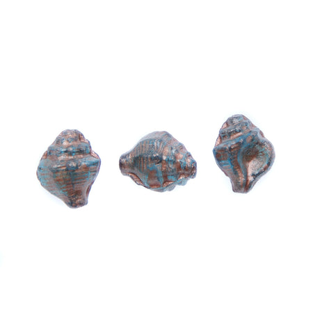 SH009: Czech Shell Bead 15x12mm