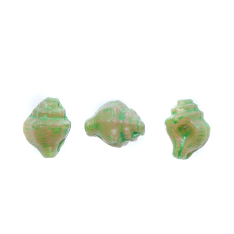 SH012: Czech Shell Bead 15x12mm