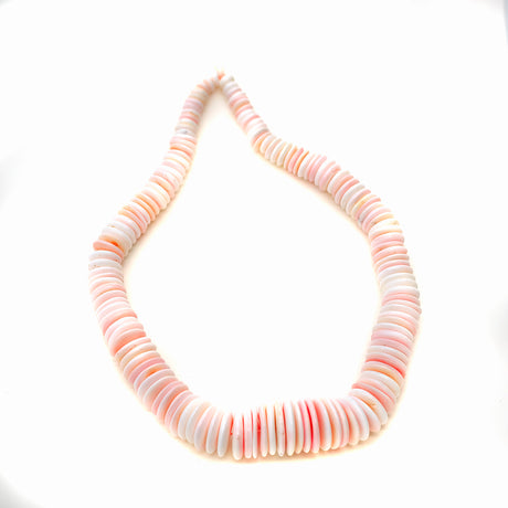 SH391-GR: Queen Conch Shell Graduated Rondelle 7-20mm