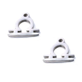SNC10-SN7: Stainless Steel Zodiac Charm - Libra - 9.5mm - 2PPK