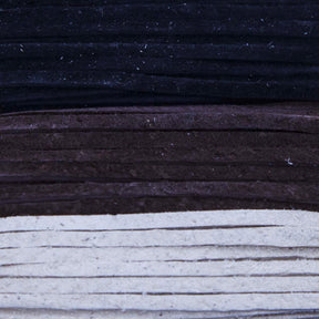 SPS08-2992: Suede Cord Combo 2.5mm Black/Cho/Beige 8ft each
