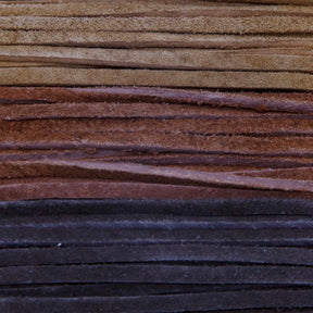 SPS08-3005: Suede Cord Combo 2.5mm Gold/Silver/Bronze 8ft each
