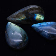 ST456-DP: Labradorite Drop 20x33mm Avg No Hole -1EA