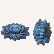 ST456-LTS: Labradorite Carved Lotus Seed Pod 35mm - 1PC