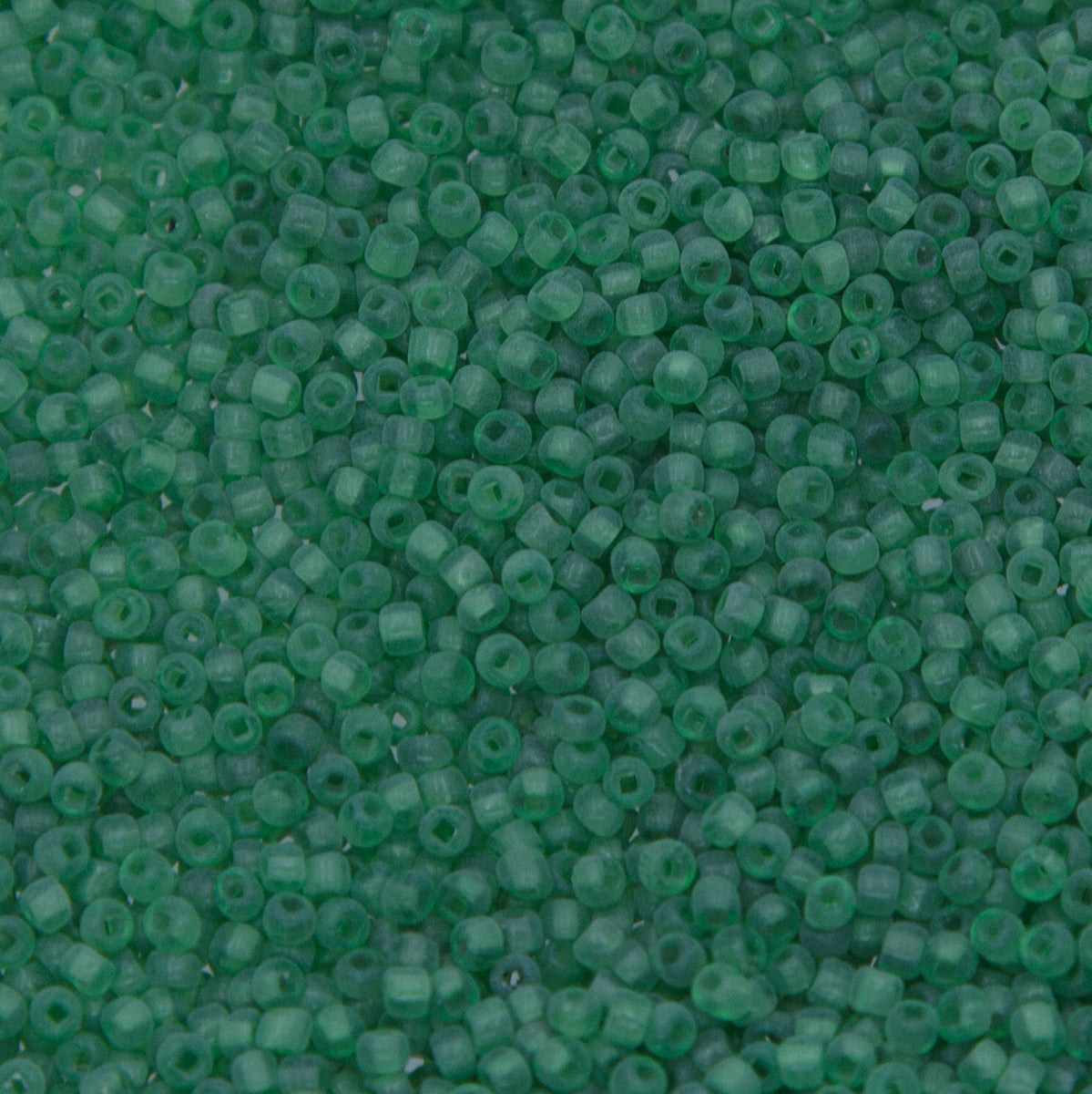 Vintage Venetian 10/0 Trans Light Green Seed Beads 250g