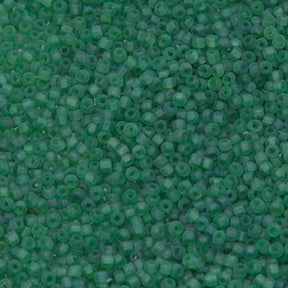 SV100-134: Vintage Venetian Seed Bead Trans Lt Green 10/0 - 250 Grams