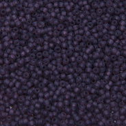 SV100-135: Vintage Venetian Seed Bead Transparent Plum 10/0 - 250 Grams