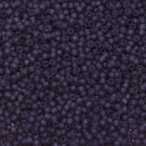 SV100-135: Vintage Venetian Seed Bead Transparent Plum 10/0 - 250 Grams