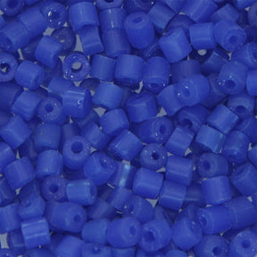 SV100-68: Vintage Venetian Tube Cornflower 4x4MM AVG - 250 GM