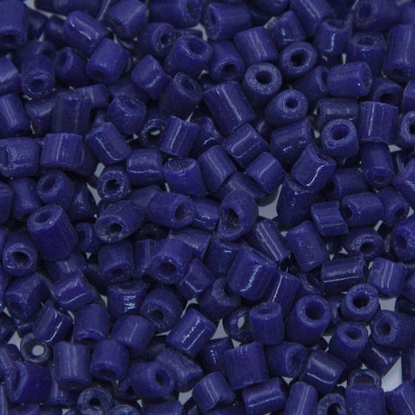 SV100-71: VIN VEN Tube OP Navy Blue 4x5MM AVG - 250GM