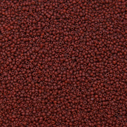 SV100-89: Vintage Venetian Seed Bead Micro Red/Brown 18/0 AVG - 250 Grams