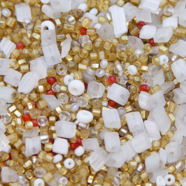 SV108: Vintage Venetian Mix Tube And Seed Bead