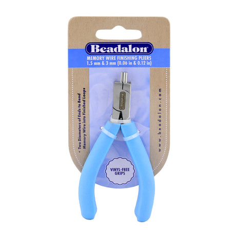TL249-MW: Beadalon Memory Wire Pliers 1.5mm & 3mm 1 Each
