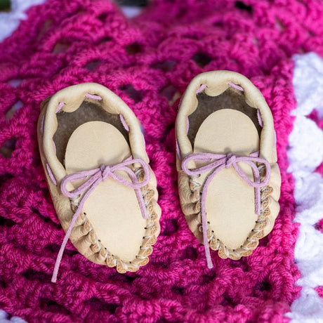 RLM100-B: Leather Moccasin Kit, Size Baby (6-9M)
