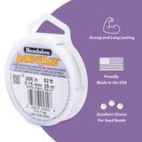 59TN112: Dandyline Thread 0.11"/.28mm White 30LBS 25mtr