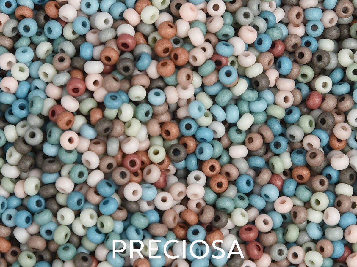 Preciosa Terra Vista Seed Beads | 19 Nature-Inspired Colors – Page 2 ...