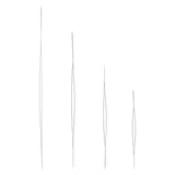 JNEED-ASST01: Beadalon Big Eye Needle 4PC Asst 1.75/2.25/3.25/4.5"