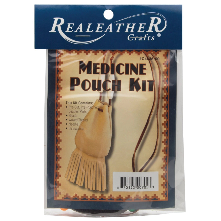 RLM200-MB: Leather Medicine Pouch Kit, 1 Count