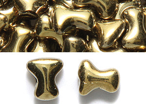 8TE852R: CZ Tee Bead Honey Gold 2x8mm-40PC