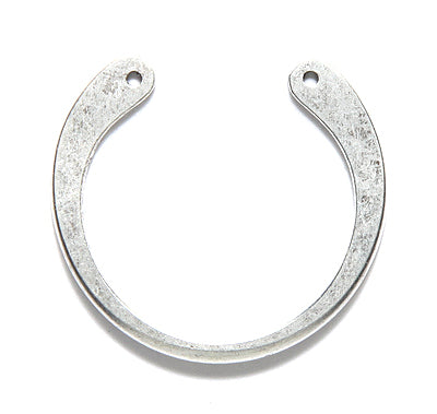 ND1110-AS: Nunn Wire Frame Open Circle 27x30mm Two Hole-1EA