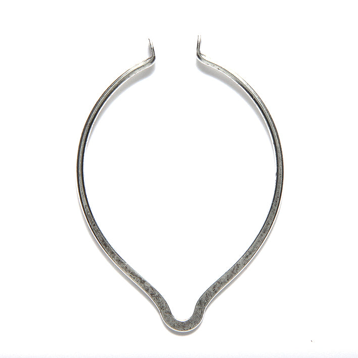 ND1112-AS: Nunn Wire Frame Open Oval 37x51mm Two Hole-1EA