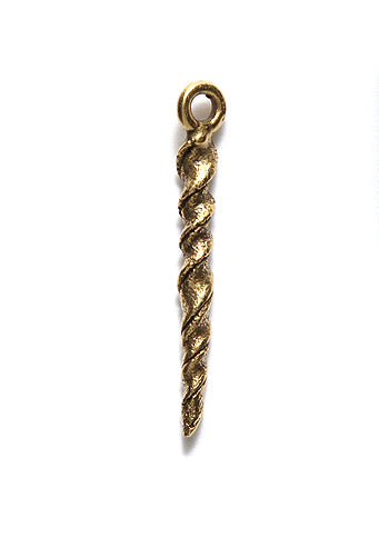 ND4202-AG: Nunn Charm Narwhal 29mm ANT Gold-1EA