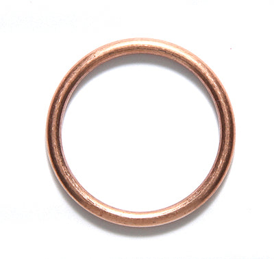 ND4141-AC: Nunn Open Hoop 24.5mm ANT CPPR 20.4mm ID -1EA