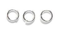 Sterling Silver Jump and Split Rings
